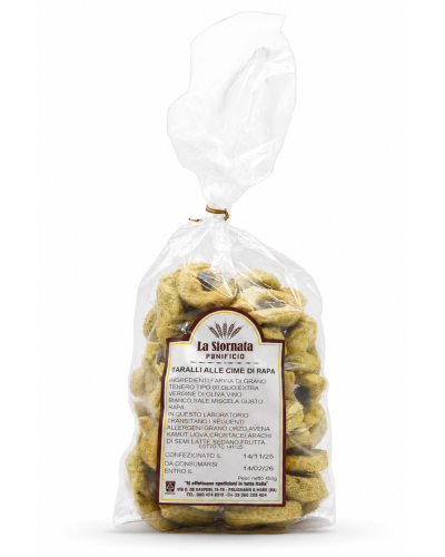Taralli alle cime di rapa