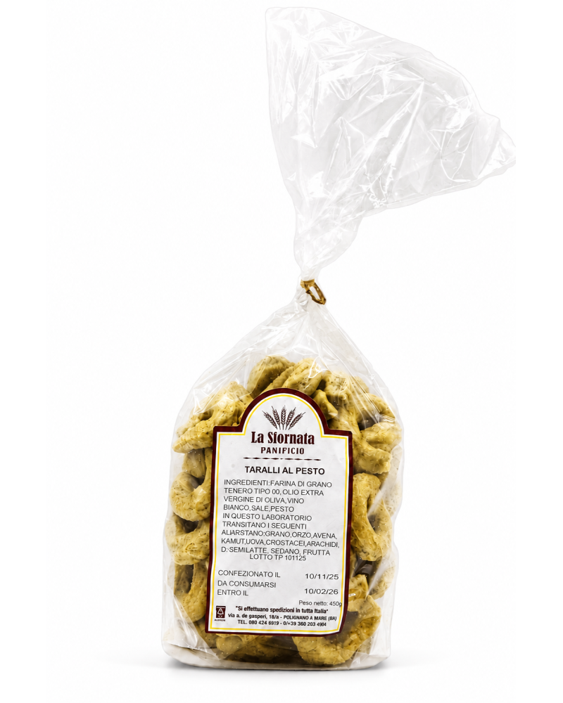 Taralli al pesto